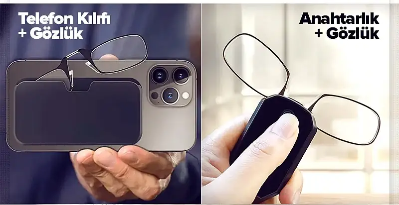 Telefon kılıfı + gözlük ve anahtarlık + gözlük modelleri